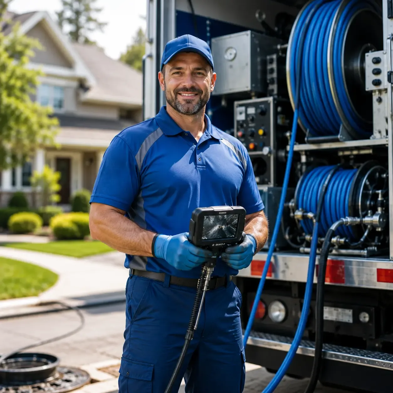 Local outdoor drain cleaning specialists in East Butler, PA